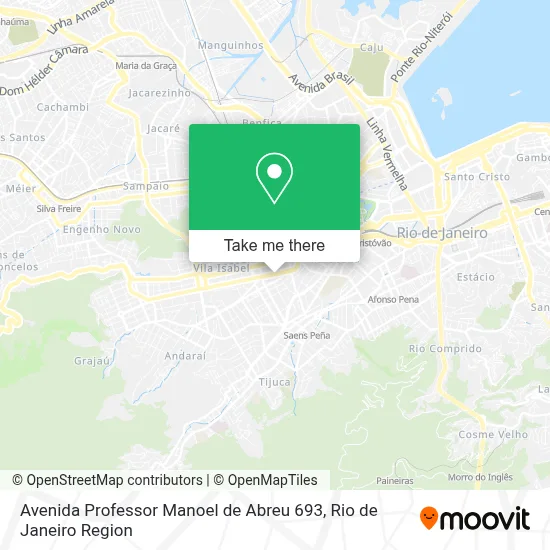 Avenida Professor Manoel de Abreu 693 map