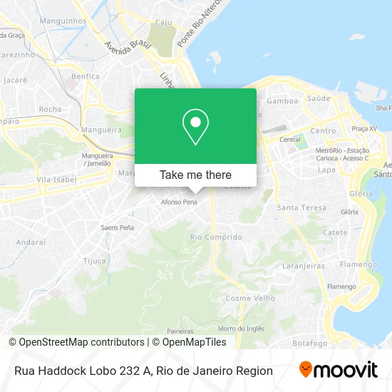 Rua Haddock Lobo 232 A map
