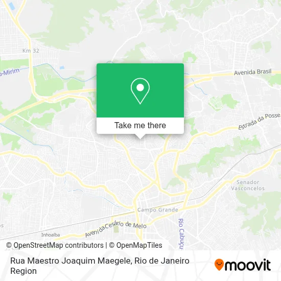 Rua Maestro Joaquim Maegele map