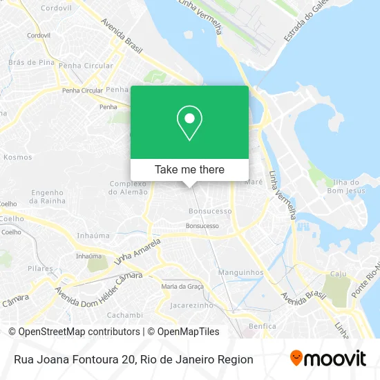 Rua Joana Fontoura 20 map