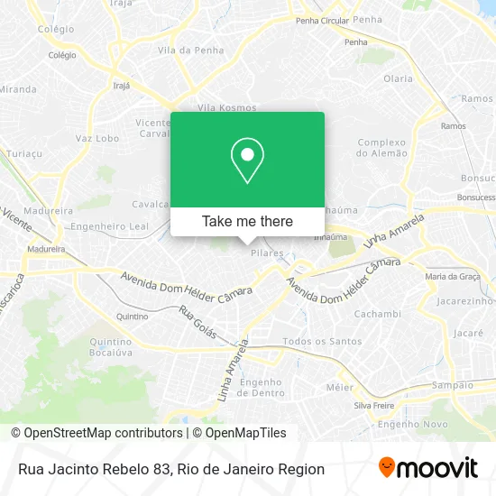 Rua Jacinto Rebelo 83 map