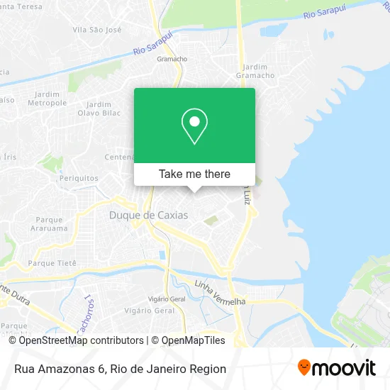 Rua Amazonas 6 map