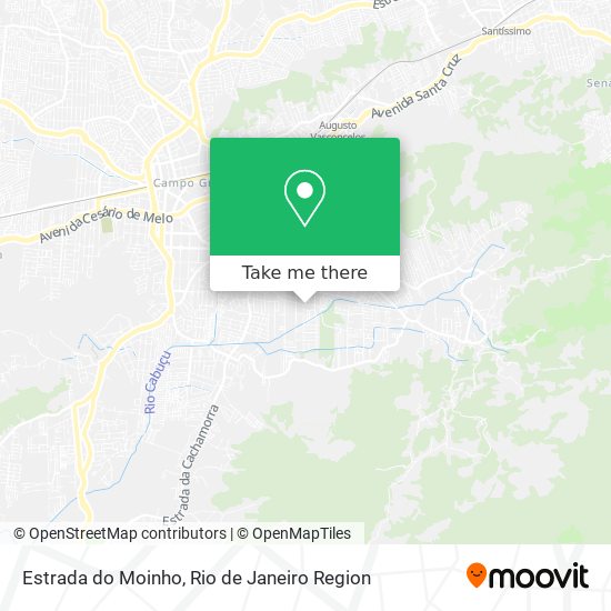 Estrada do Moinho map