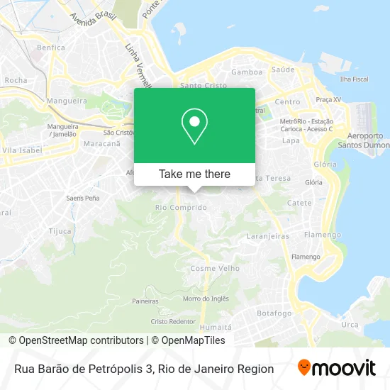 Rua Barão de Petrópolis 3 map