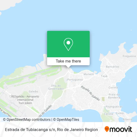 Estrada de Tubiacanga s/n map