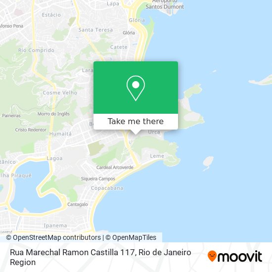 Mapa Rua Marechal Ramon Castilla 117