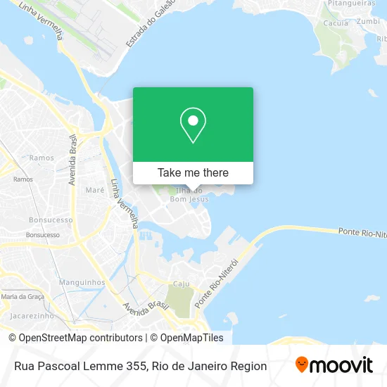 Rua Pascoal Lemme 355 map