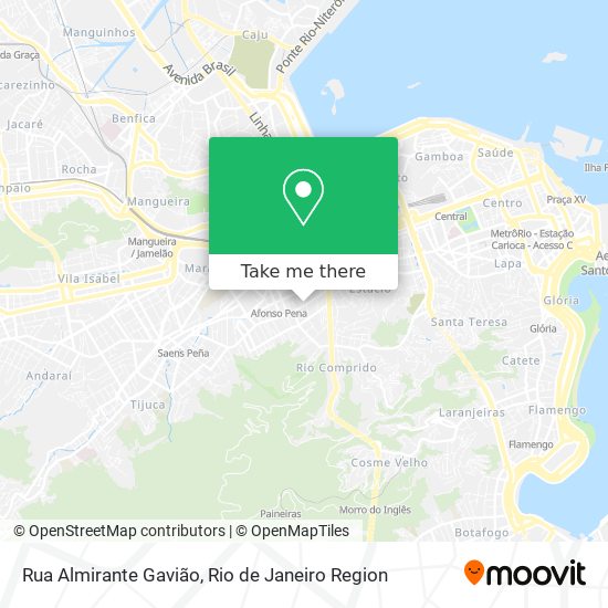 Rua Almirante Gavião map