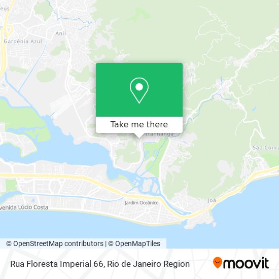 Rua Floresta Imperial 66 map
