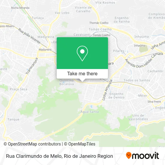 Rua Clarimundo de Melo map