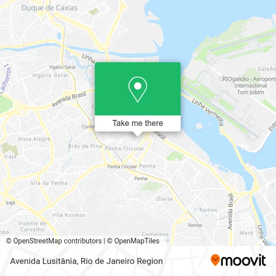 Avenida Lusitânia map