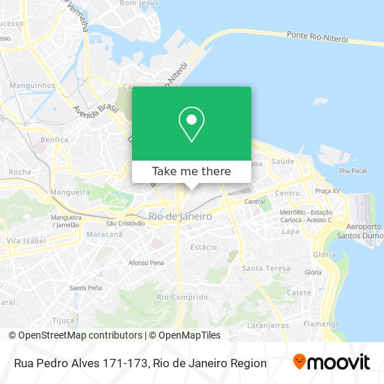 Mapa Rua Pedro Alves 171-173
