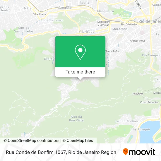 Rua Conde de Bonfim 1067 map