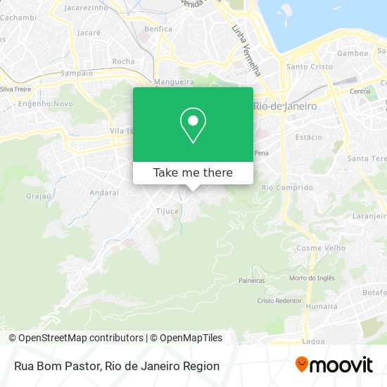 Rua Bom Pastor map
