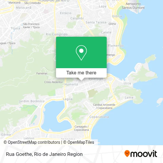 Rua Goethe map