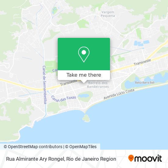 Rua Almirante Ary Rongel map