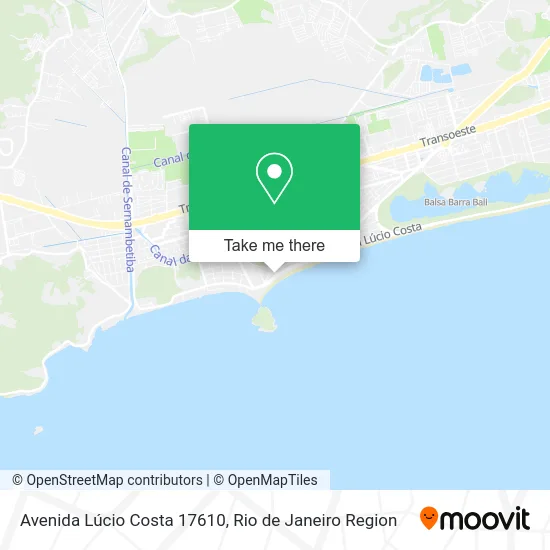 Avenida Lúcio Costa 17610 map