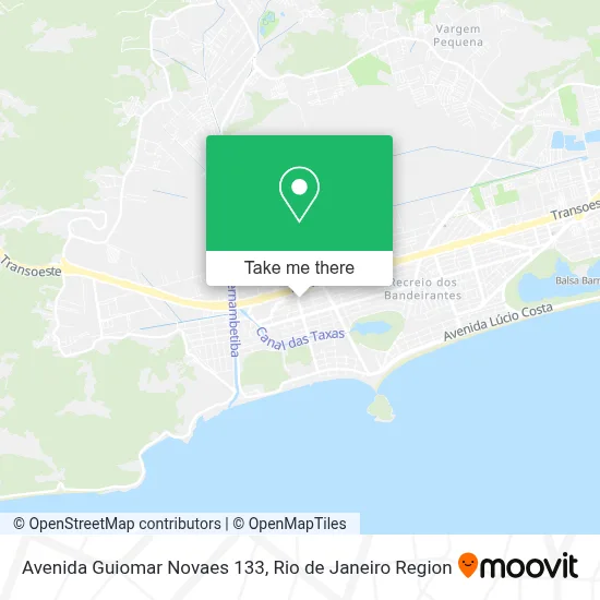 Avenida Guiomar Novaes 133 map