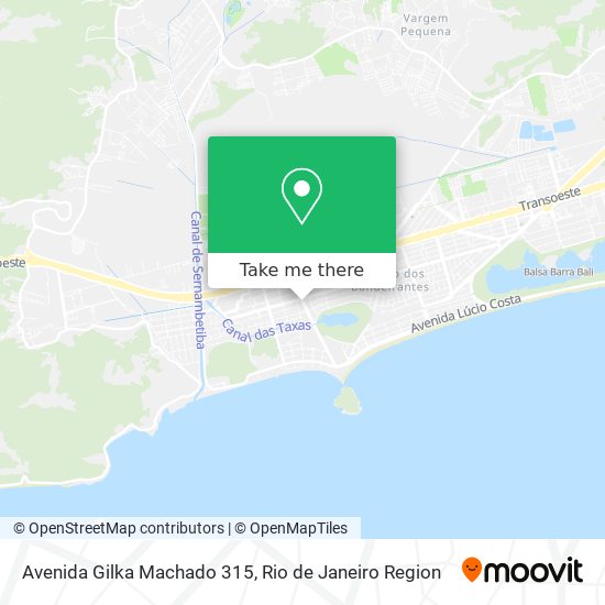 Avenida Gilka Machado 315 map