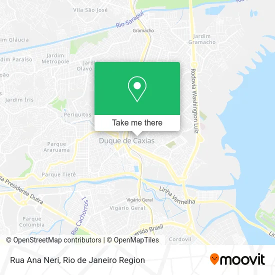 Rua Ana Neri map