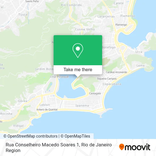 Rua Conselheiro Macedo Soares 1 map