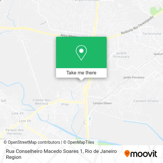 Rua Conselheiro Macedo Soares 1 map