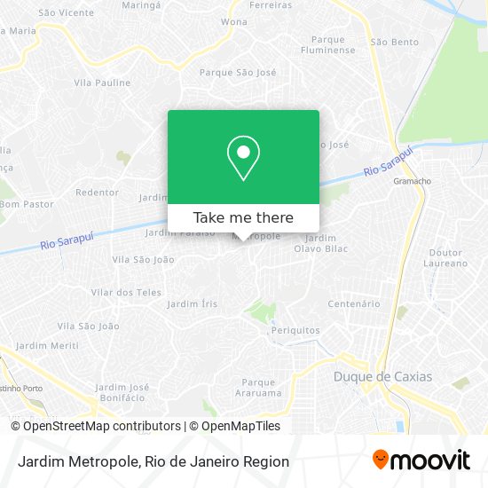 Jardim Metropole map