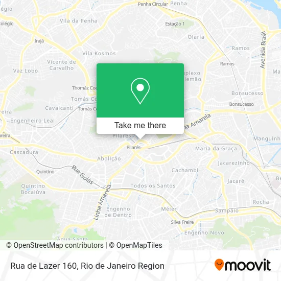 Rua de Lazer 160 map