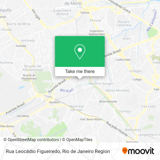 Rua Leocádio Figueiredo map