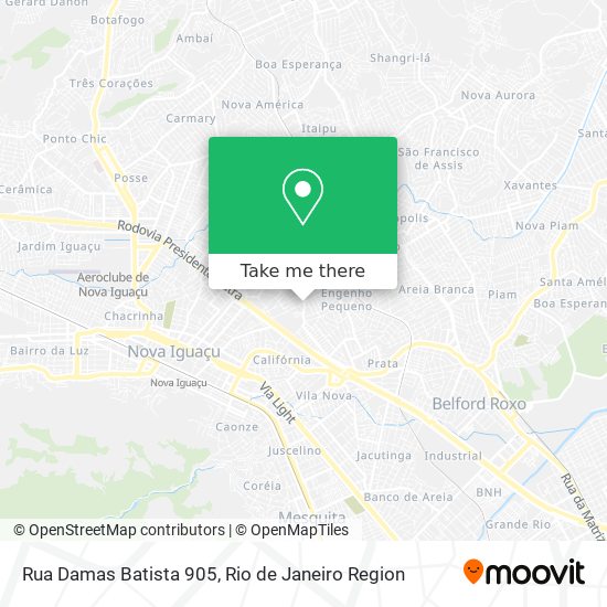 Rua Damas Batista 905 map