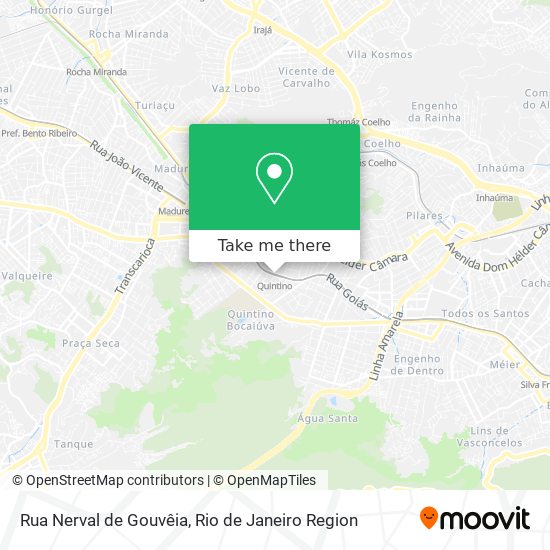 Rua Nerval de Gouvêia map