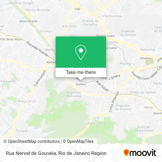 Rua Nerval de Gouvêia map