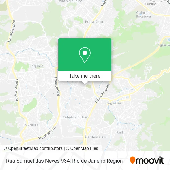 Rua Samuel das Neves 934 map