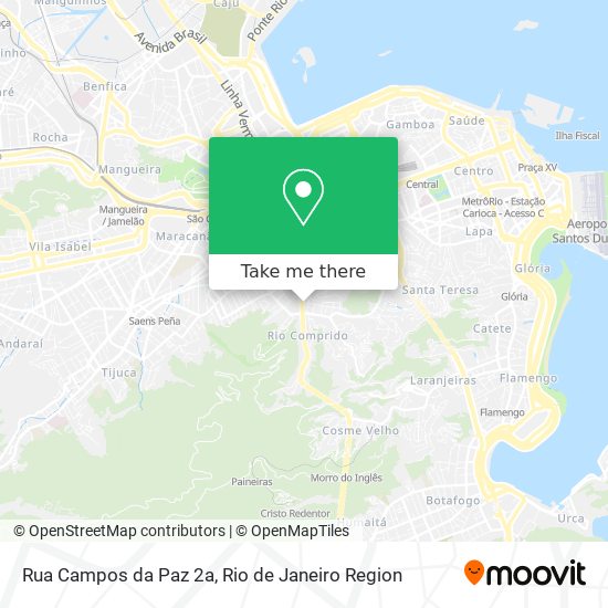 Mapa Rua Campos da Paz 2a