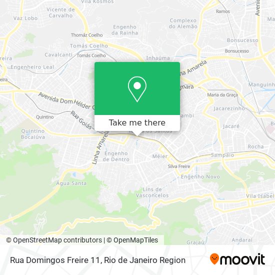 Rua Domingos Freire 11 map
