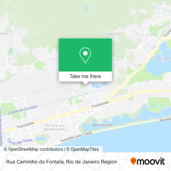 Rua Caminho do Fontela map