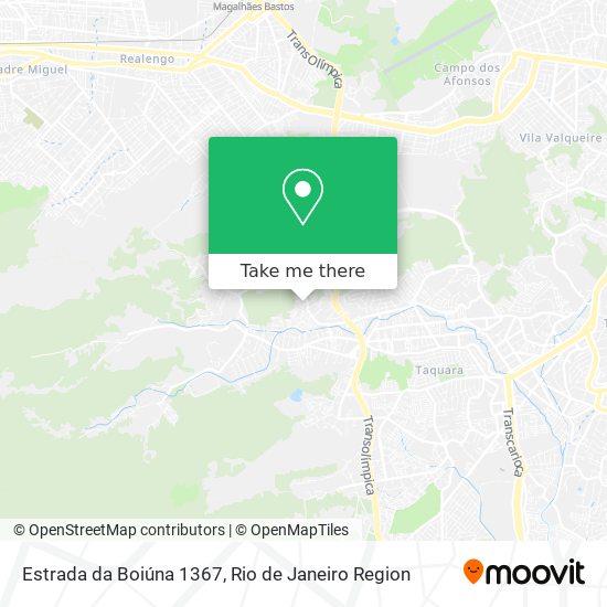 Estrada da Boiúna 1367 map
