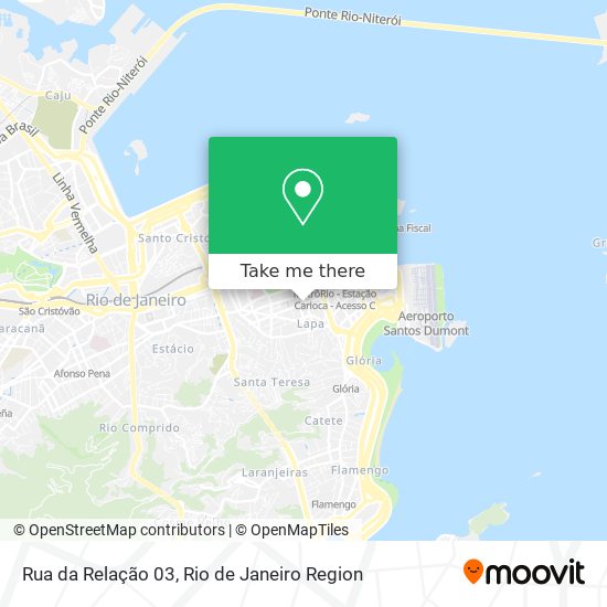 Mapa Rua da Relação 03