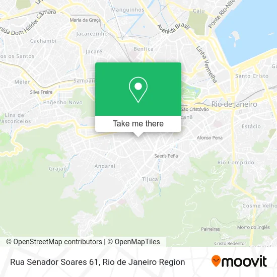 Rua Senador Soares 61 map