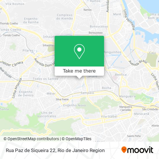 Rua Paz de Siqueira 22 map