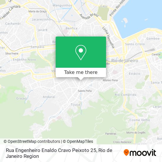 Mapa Rua Engenheiro Enaldo Cravo Peixoto 25