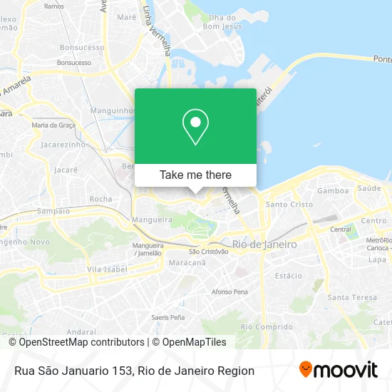 Rua São Januario 153 map