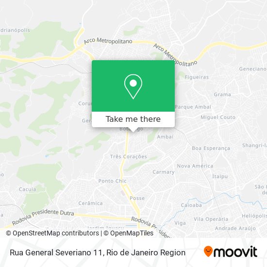 Rua General Severiano 11 map