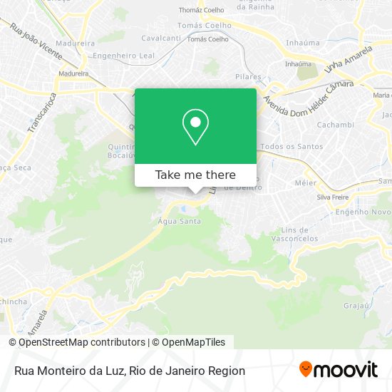 Rua Monteiro da Luz map