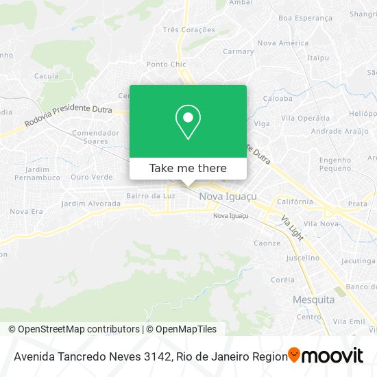 Mapa Avenida Tancredo Neves 3142