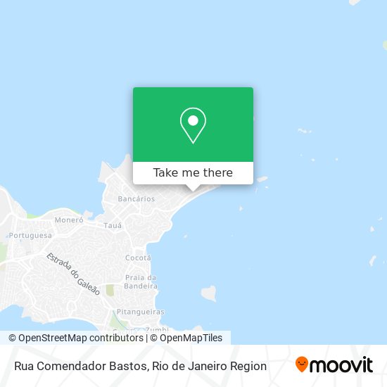 Rua Comendador Bastos map