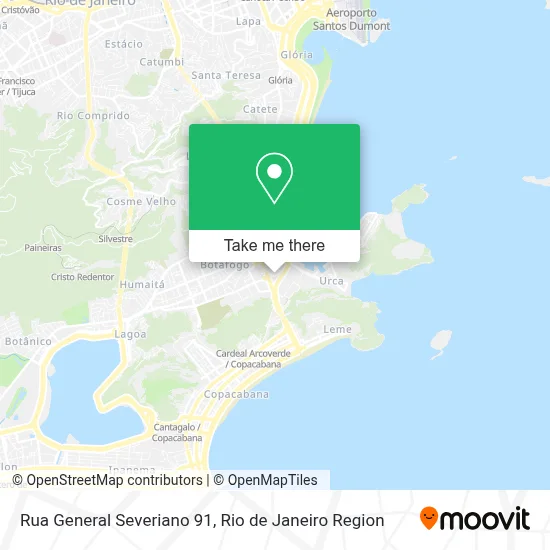 Rua General Severiano 91 map