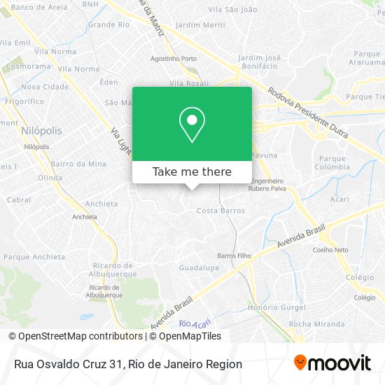 Rua Osvaldo Cruz 31 map