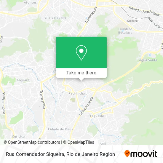Rua Comendador Siqueira map