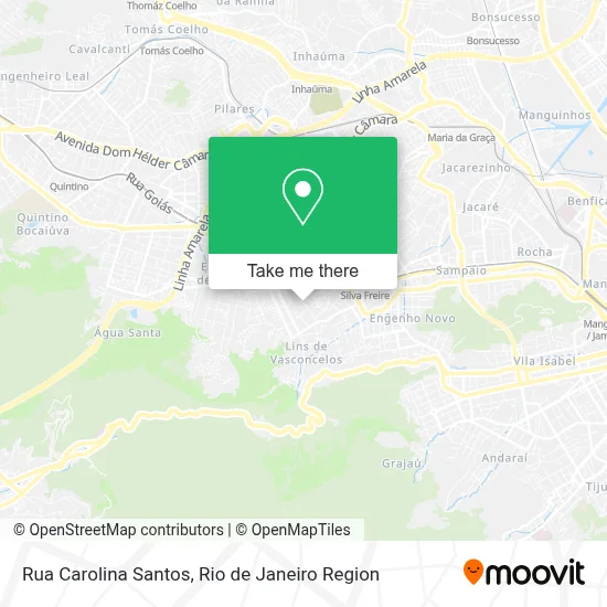Rua Carolina Santos map